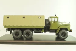 Краз-260 грузовой автомобиль с тентом 1981, хаки, SSM1324, SSM 1:43