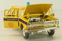 Газ-24 Волга ГАИ, сентябрь 1987г., Тантал/Радон 1:43