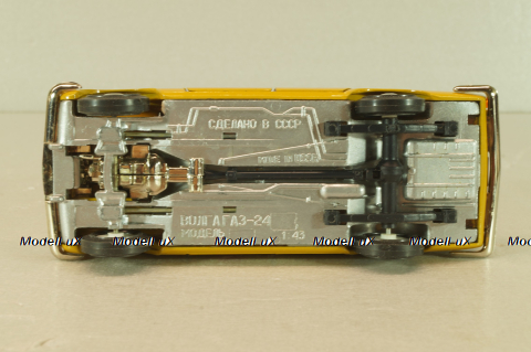 Газ-24 Волга ГАИ, сентябрь 1987г., Тантал/Радон 1:43