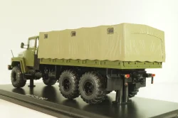 Краз-260 грузовой автомобиль с тентом 1981, хаки, SSM1324, SSM 1:43