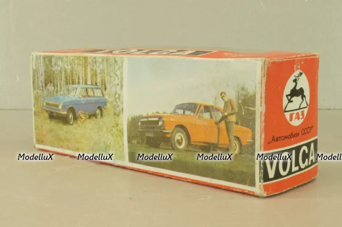 Газ-24 Волга ГАИ, ноябрь 1989, Тантал/Радон 1:43