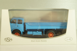 Маз-500А грузовой автомобиль 1970, голубой, SSM1418, SSM 1:43