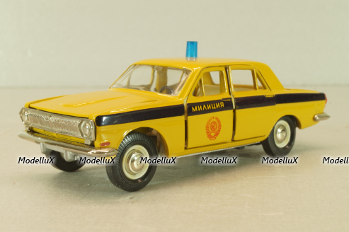 Газ-24 Волга ГАИ, ноябрь 1989, Тантал/Радон 1:43