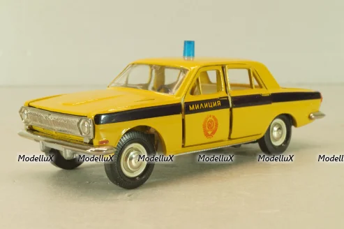 Газ-24 Волга ГАИ, ноябрь 1989, Тантал/Радон 1:43