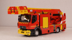 Renault D16 EPC-33 GIMAEX RIFFAUD PRX-B ECHELLE TRUCK SAPEURS POMPIERS, 116643, Eligor 1:43
