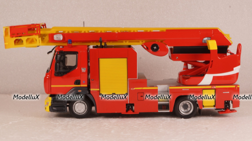 Renault D16 EPC-33 GIMAEX RIFFAUD PRX-B ECHELLE TRUCK SAPEURS POMPIERS, 116643, Eligor 1:43