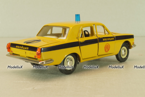 Газ-24 Волга ГАИ, ноябрь 1989, Тантал/Радон 1:43
