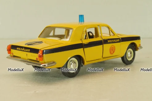 Газ-24 Волга ГАИ, ноябрь 1989, Тантал/Радон 1:43