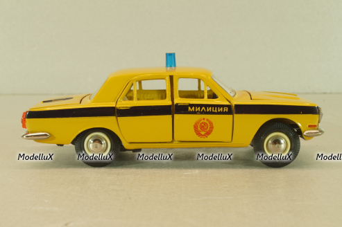 Газ-24 Волга ГАИ, ноябрь 1989, Тантал/Радон 1:43