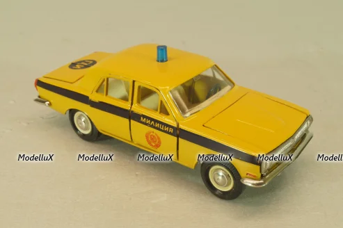 Газ-24 Волга ГАИ, ноябрь 1989, Тантал/Радон 1:43