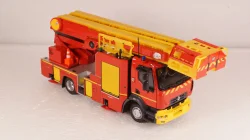 Renault D16 EPC-33 GIMAEX RIFFAUD PRX-B ECHELLE TRUCK SAPEURS POMPIERS, 116643, Eligor 1:43