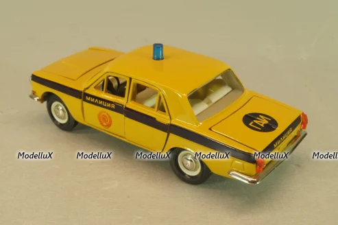 Газ-24 Волга ГАИ, ноябрь 1989, Тантал/Радон 1:43