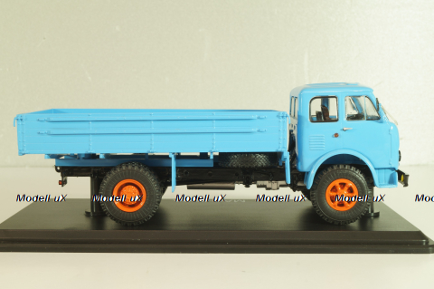 Маз-500А грузовой автомобиль 1970, голубой, SSM1418, SSM 1:43