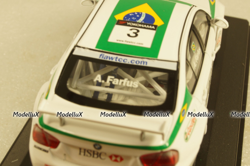 BMW 320i E90 WTCC 2007 Team Germany, Winner Race 2 Curibita, J.Müller, 400072603, Minichamps 1:43