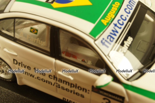 BMW 320i E90 WTCC 2007 Team Germany, Winner Race 2 Curibita, J.Müller, 400072603, Minichamps 1:43