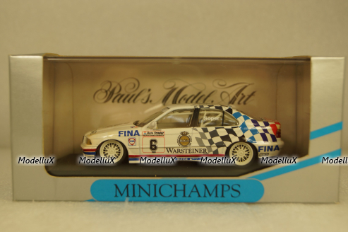 BMW 318i (E36) BTCC Champion 1993, Steve Soper Team Schnitzer, 430932306,  Minichamps 1:43
