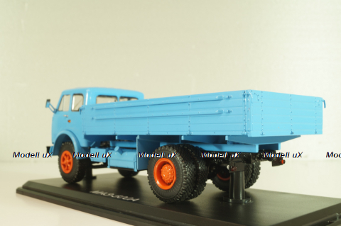 Маз-500А грузовой автомобиль 1970, голубой, SSM1418, SSM 1:43