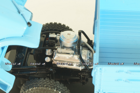 Маз-500А грузовой автомобиль 1970, голубой, SSM1418, SSM 1:43