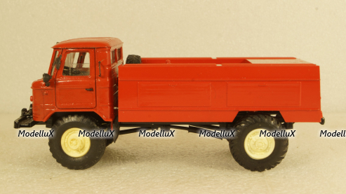 Газ-66 пожарный, Русская миниатюра 1:43