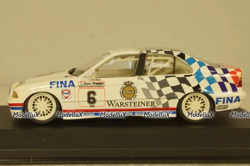 BMW 318i (E36) BTCC Champion 1993, Steve Soper Team Schnitzer, 430932306,  Minichamps 1:43