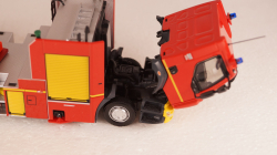 Renault D16 EPC-33 GIMAEX RIFFAUD PRX-B ECHELLE TRUCK SAPEURS POMPIERS, 116643, Eligor 1:43