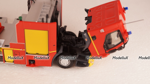 Renault D16 EPC-33 GIMAEX RIFFAUD PRX-B ECHELLE TRUCK SAPEURS POMPIERS, 116643, Eligor 1:43