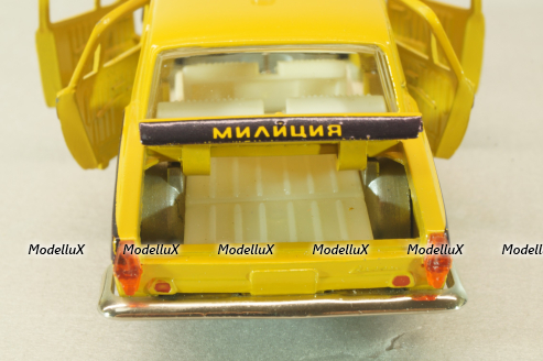 Газ-24 Волга ГАИ, ноябрь 1989, Тантал/Радон 1:43