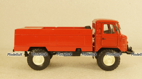 Газ-66 пожарный, Русская миниатюра 1:43
