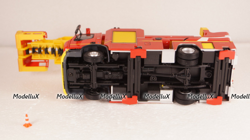 Renault D16 EPC-33 GIMAEX RIFFAUD PRX-B ECHELLE TRUCK SAPEURS POMPIERS, 116643, Eligor 1:43