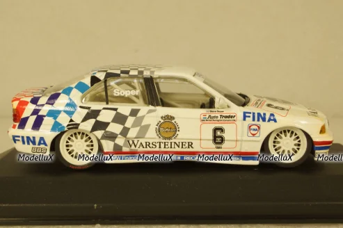 BMW 318i (E36) BTCC Champion 1993, Steve Soper Team Schnitzer, 430932306,  Minichamps 1:43