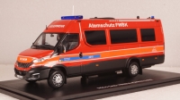 IVECO FIAT NEW DAILY 35-210 VAN HI-MATIC MINIBUS SUISSE POMPIERS 2019, 116791, Eligor 1:43