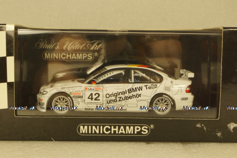 BMW 320i (E46) #42  ETCC Magny-Cours 2003, team Schnitzer, J.Müller, 400032442, Minichamps 1:43