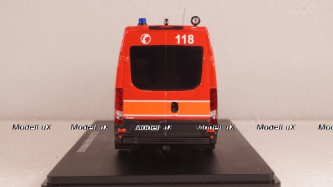 IVECO FIAT NEW DAILY 35-210 VAN HI-MATIC MINIBUS SUISSE POMPIERS 2019, 116791, Eligor 1:43