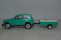 Ваз-2121 Нива А20 с прицепом, Тантал/Радон 1:43