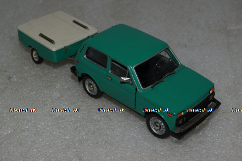Ваз-2121 Нива А20 с прицепом, Тантал/Радон 1:43