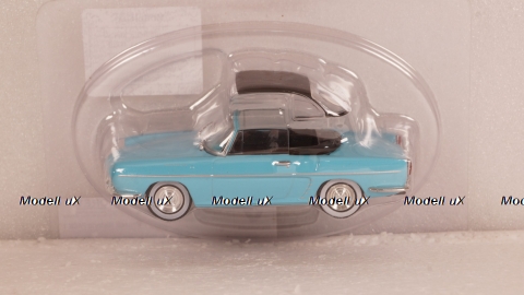 Renault Floride Convertible with removable Softtop 1959-1963 lightblue/black, Norev 1:43