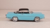 Renault Floride Convertible with removable Softtop 1959-1963 lightblue/black, Norev 1:43
