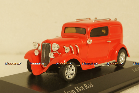 American Hot Rod, red, 400142264, Minichamps 1:43