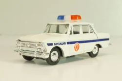 Москвич-412, Милиция, белый, Тантал/Радон 1:43 Дефект!