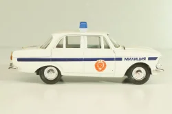 Москвич-412, Милиция, белый, Тантал/Радон 1:43 Дефект!