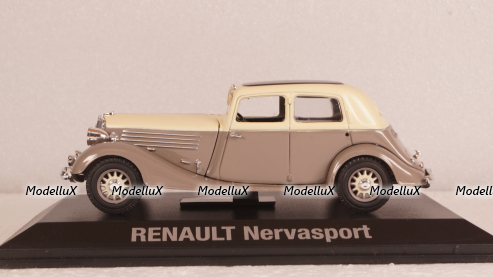 Renault Nervasport 1932-1935 lightbrown/creme, Norev 1:43