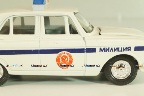 Москвич-412, Милиция, белый, Тантал/Радон 1:43 Дефект!