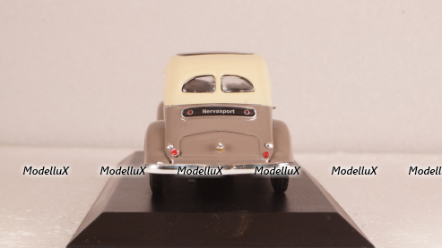 Renault Nervasport 1932-1935 lightbrown/creme, Norev 1:43