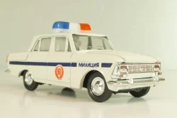 Москвич-412, Милиция, белый, Тантал/Радон 1:43 Дефект!