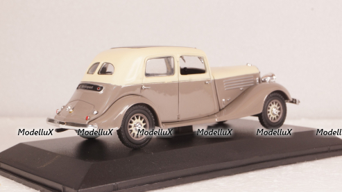 Renault Nervasport 1932-1935 lightbrown/creme, Norev 1:43