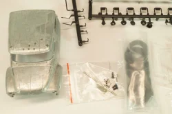 АЦ-40 (130) пожарная автоцистерна на шасси Зил-130 1977, кит, сборная модель 1034KIT, AVD 1:43 №2