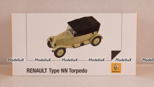 Renault NN Torpedo 1924-1929 creme/black, Norev 1:43