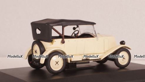 Renault NN Torpedo 1924-1929 creme/black, Norev 1:43