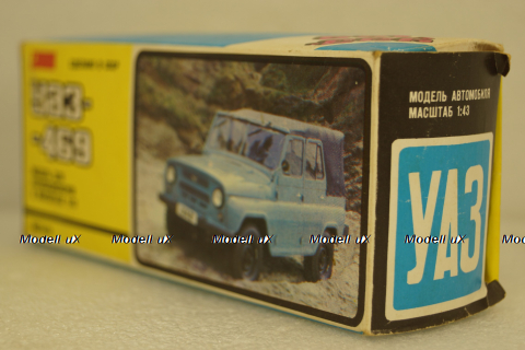 Уаз-469 А34, 1988г., Тантал/Радон 1:43