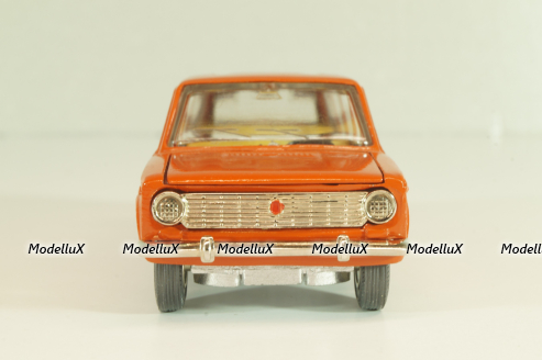Ваз-2102 А11, Жигули, кирпичный, Май 19..г, Тантал/Радон 1:43